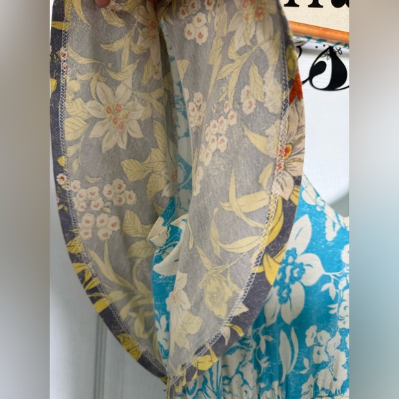 HP Daily Practice by Anthropologie tiered floral summer dress. XSP. NWT - Picture 7 of 10